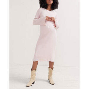 Hatch 'The Lydia' Pink Sweater Dress Size 1